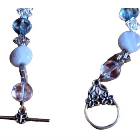 Beautiful Handmade Bracelet Size 7 L8 - Picture 6 of 6